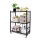 Raft metalic pliabil, 3 compartimente