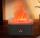 Umidificator cu efect de flacara, lampa de sare