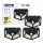 Set 3 x Lampa solara 100 LED Jortan, senzor de miscare