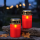 Set 4 x Candela solara LED, lumanare cu efect de flacara
