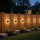 Set 6 lampi solare, LED RGB