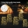Set 2 x lampa solara tip salcie, 120 LED, Alb cald