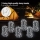 Set 2 x lampa solara tip salcie, 120 LED, Alb rece