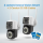 Set 2 x Camera Video Dual Lens 6MP, 42 LED, Vedere 360°, Wi-Fi, Card 32GB