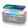 Ceas desteptator cu alarma, difuzor si incarcator wireless 15 W