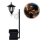Lampa solara cu ghiveci integrat, LED alb cald