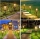 Set 2 x Lampa solara de gradina, IP65, LED Alb cald