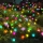 Set 4 x Lampa solara LED Multicolor, 8 bulbi licurici