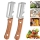 Set 2 cutite multifunctionale, curatator cu lama din inox