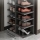 Pantofar cu 7 rafturi, 40 x 22 x 111 cm, Gri