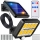 Proiector solar 160 LED 8 COB, Senzor de lumina si miscare