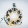 Instalatie rola 50 metri, 300 LED, Alb cald