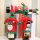 Set 2 huse festive pentru sticla de vin, decoratiune de Craciun - 2