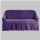 Husa elastica pentru canapea cu 3 locuri, Mov