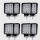 Set 10 proiectoare 16 LED 48W auto IP 67