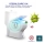 Lampa LED UV WC sterilizare, senzor miscare, baterii incluse