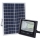 Proiector LED 100 W cu panou solar, telecomanda inclusa