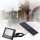 Proiector LED 1200 W cu panou solar, telecomanda inclusa