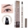 Set 2 x Creion sprancene cu efect de microblading, Maro