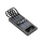 Baterie externa solara 18.000 mAh cu display, Negru