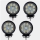Set 4 x Proiector LED BAR, OFF ROAD, rotund, 9 LED, 27 W, 11 cm