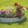 Bordura din plastic cu aspect de piatra