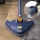 Mop inovativ CleanMaster, reglabil, rotire 360, albastru