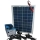 Kit cu panou solar, 100 W, 3 becuri, 12 volti