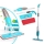 Mop cu rezervor incorporat 600 ml cu laveta absorbanta din microfibra