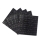 Set 5 x Tapet negru caramida, autoadeziv, 77 x 70 cm, spuma moale 3D