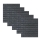 Set 5 x Tapet negru caramida, autoadeziv, 77 x 70 cm, spuma moale 3D