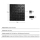 Set 5 x Tapet negru caramida, autoadeziv, 77 x 70 cm, spuma moale 3D