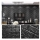 Set 5 x Tapet negru caramida, autoadeziv, 77 x 70 cm, spuma moale 3D
