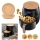 Friteuza AirFryer 2400 W, 6L + Set 50 hartii copt