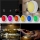Set 3 spoturi LED RGB fara fir cu telecomanda, 13 culori, autoadeziv