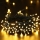 Set 4 x Instalatie solara 100 LED, Alb cald, 10 Metri