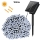 Instalatie cu incarcare solara, 300 LED, 30 metri, Alb rece
