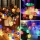Instalatie LED 100 globulete, 10 metri, Multicolor