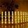 Gardulet decorativ lumina LED, 300 cm, Alb cald