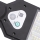 Set 5 x Lampa solara 72 LED, 50 W, Telecomanda, Senzor de Miscare