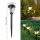 Set 2 lampi solare LED Butterfly, pentru exterior