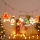Instalatie de Craciun, 10 figurine LED, 3 metri, Alb Cald / Multicolor