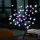 Set 2 x Copac decorativ cu flori de cires, 28 LED, Multicolor