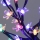 Set 2 x Copac decorativ cu flori de cires, 28 LED, Multicolor