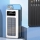 Baterie externa solara 18.000 mAh cu display, Alb
