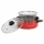 Friteuza teflonata 24 cm cu capac si sita + Set traditional 3 piese