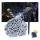 Instalatie solara, 500 LED, 50 metri, luminare 8 ore, Multicolor