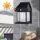 Set 8 x Lampa solara de perete, senzor de miscare, LED 3W