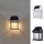 Set 4 x Lampa solara de perete LED cu senzor de miscare fara fir 3W