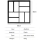 Set 2 x Sablon pentru pavele neregulate, 40 x 40 cm